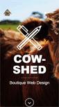 Mobile Screenshot of cow-shed.com